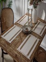 Corredor De Mesa individual, Decoración Bohemia De Granja, País Tejido, 1 unidad - details 7