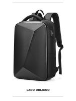 Mochila con forma de carcasa dura para hombre, 16 pulgadas, capacidad expandible, interfaz USB, bloqueo de contraseña antirrobo - details 12