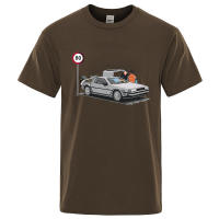 Camiseta de algodón para hombre, holgada, informal, transpirable, sudor, cuello redondo - details 8