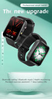 Reloj inteligente con pantalla completamente táctil de 1,69 pulgadas, oxígeno, presión arterial, prueba de frecuencia cardíaca, recordatorio de llamadas entrantes, IP67 - details 0