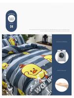 Juego de funda de edredón con estampado Simple, cobertor de edredón y funda de almohada, tamaño King, manta individual y doble - details 5