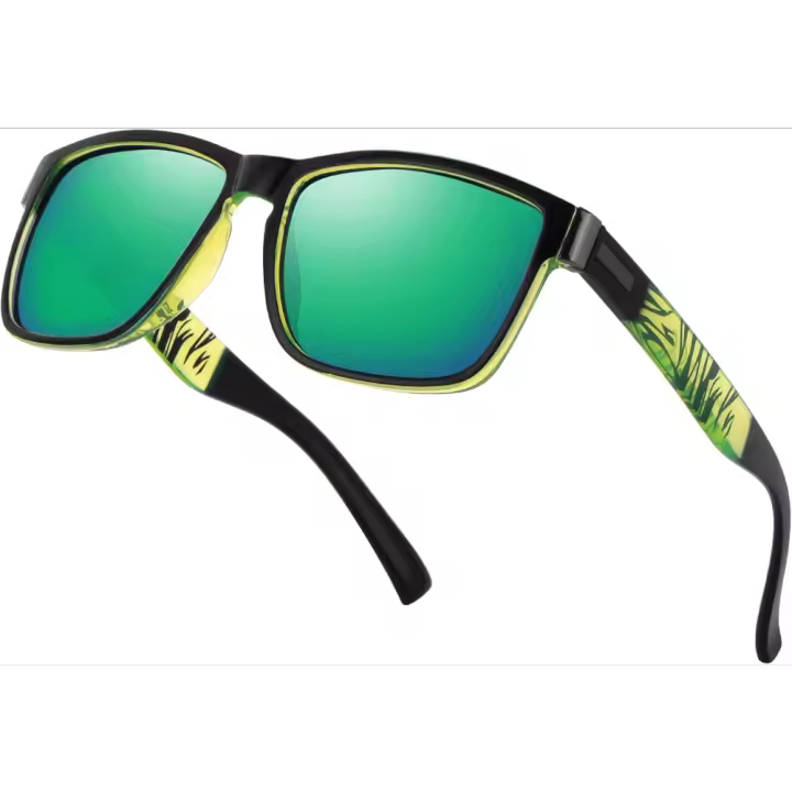 Gafas de Sol Cuadradas Hombre y Mujer Polarizadas Gafas de Deportivas Conducir Running Pesca Protección UV - 1