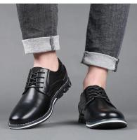 Zapatos de Cuero para Hombres Zapatos Casuales con Suela Gruesa Resistentes al Desgaste - details 10