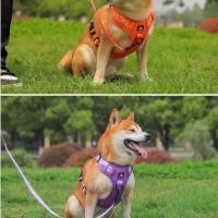 Arnés tracción perro, chaleco reflectante ustable caminar, correas de seguridad transpirables, suministros para mascotas - details 18
