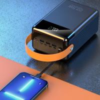 PowerBank 80000mAh 22,5 W + PD20W carga rápida + tipo-c * 3 + USB * 3 + Lightning * 1 + luz LED - details 2