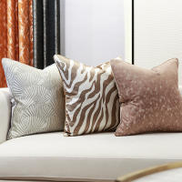 Fundas de Almohada Decorativas Modernas de Lujo Tiras Jacquard Gruesas Moda Nórdica para Sofá - details 20