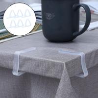 Clip para mantel multifunción, bola de boda transparente de plástico para Picnic, hogar, 6 uds. - details 4
