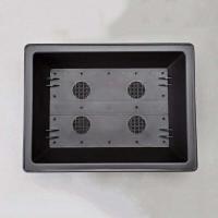 Contenedor ETA, soporte para salón, guardería, plato rectangular de plástico reutilizable, balcón antiguo, bonsái, jardín - details 5