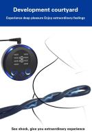 Masajeador de Cuerpo Eléctrico Leten Anillo de Choque para Retraso y Estimulación Prostativa para Hombres Juguetes Sensuales de Salud - details 23