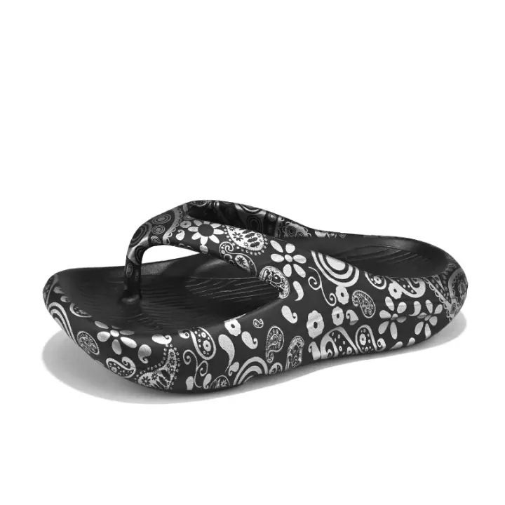 Chanclas informales para hombre, sandalias ligeras de suela suave para caminar en la playa y el hogar - 1