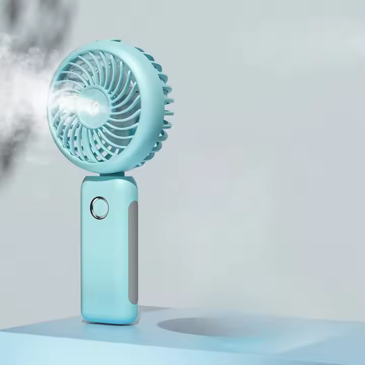 Ventilador de Refrigeración de Agua al Aire Libre Recargable USB Plegable de Mano - 1