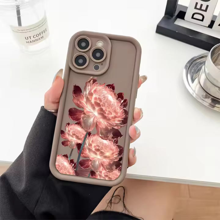 dia de la madre 2025 funda protectora de regalo para iPhone16E iPhone 15 12 14 13 11 PRO MAX PLUS XR XS MAX SE20 6 7PLUS funda protectora suave de silicona de lujo con estructura de carcasa delgada funda para teléfono móvil - 1