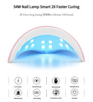 Secador de Esmalte de Uñas LED UV Profesional LINMANDA Lámpara de Manicura de Salón 54W USB - details 7