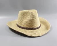 Sombrero de paja hueco de alta calidad para hombre, gorra plegable de playa de ala ancha, talla grande de hueso grande, sombrero Fedora con protección solar de 58CM, 60CM y 62CM - details 11