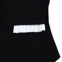 Conjunto de dos piezas de pantalón de pierna ancha plisado y top de manga acampanada de nueva moda de primavera para mujer D553 - details 46
