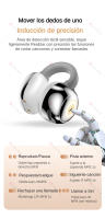 SANLEPUS Auriculares Inalámbricos con Clip, Auriculares Bluetooth 5.3 con Micrófono HD, HiFi Estéreo y Pantalla LED, Ajuste Cómodo, Auriculares para Deportes y Correr, Compatibles con Android, iPhone, Xiaomi, Samsung y Huawei - details 14