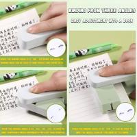 Grapadora de escritorio giratoria de 360 ​​grados, uso 24/6, 26/6 grapas, máquina grapadora giratoria de fácil uso, portátil, resistente - details 1