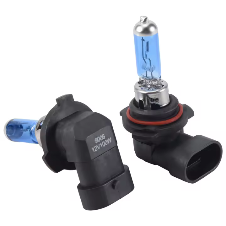 2 x 9006 HB4 6000K Xenon Halógeno Faro delantero Bombillas 100W - 1