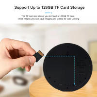 Cámara de Reloj Inalámbrico WIFI Visión Nocturna Audio Bimodal 2MP Ideal para Sitio de Bebé - details 6