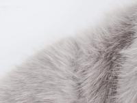 Abrigo de piel sintética para mujer, chaqueta holgada de manga larga con cuello levantado, abrigo grueso de invierno - details 4