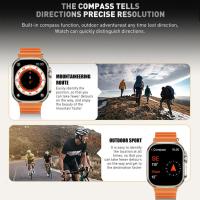 Hello Watch 3 Ultra Plus-Reloj inteligente para hombre y Mujer, Deportivo device with Pantalla AMOLED de 450mAH, 1:1, 49mm, 4GB de ROM, música Local, NFC, Original - details 0