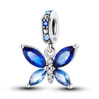 Silver Fit-pulsera de circonio para mujer, serie de mariposas de 3mm, joyería artesanal, nuevos artículos, Material metálico - details 65