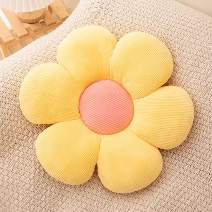 Cojín de asiento de girasol Flor Oficina rpet - 1