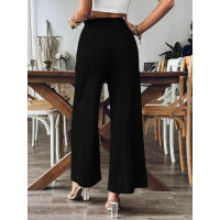 Pantalones Rectos Sueltos para Mujer 2025 Corte Elegante y Cómodo, Tela Transpirable, Colores Sólidos, Moda Europea - details 5