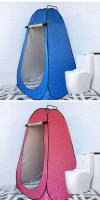 Inodoro portátil para acampar al aire libre, ducha, baño, cambio de ropa, cubierta, tienda de campaña cálida para pesca - details 17