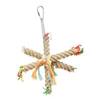 Juguete de masticar de pie para mascotas, juguetes colgantes para pájaros, suministros para periquitos, pinzones - details 0