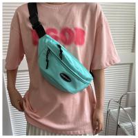 Bolso pequeño de moda 2025, nuevo bolso de lona informal para hombre, mochila cruzada para deportes y fitness - details 2