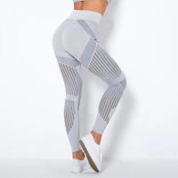Leggings de Yoga de Cintura Alta y Cinturón Pantalones Ajustados de Cintura Alta con Levantamiento de Cadera Secado Rápido, Sin Costuras, Pantalones Deportivos - details 3