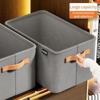 Organizador de ropa de gran capacidad, caja de almacenamiento para pantalones vaqueros, suéteres, armarios, cajones, armario - details 5