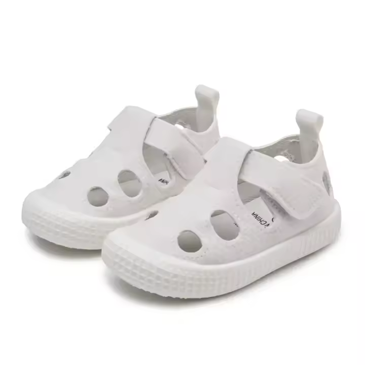 Nuevas sandalias para niños Primavera-Verano 2024 Zapatos deportivos casuales Material de cuero - 1