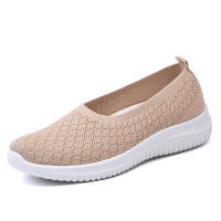 Zapatos femeninos planos casuais respirables ​ ​ e leves para caminhada, conforto raso, zapatos femeninos de tamaño grande - details 2