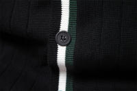 Cárdigan con cuello en V para hombre, suéter de manga larga, Chaqueta de punto con ribete de Color de contraste de moda - details 22