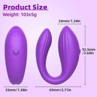 Control remoto portátil G Spot Clitoris Estimulador Calcetinas Vibrador Aplicación de larga distancia vibrando Amor huevo juguetes sexuales - details 8