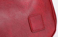 Bolso de mano para mujer de piel sintética suave de alta capacidad, diseño vintage, bolso de hombro con asa superior para mujer - details 24