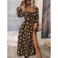 Vestido elegante floral bohemio de temporada para mujer - details 4