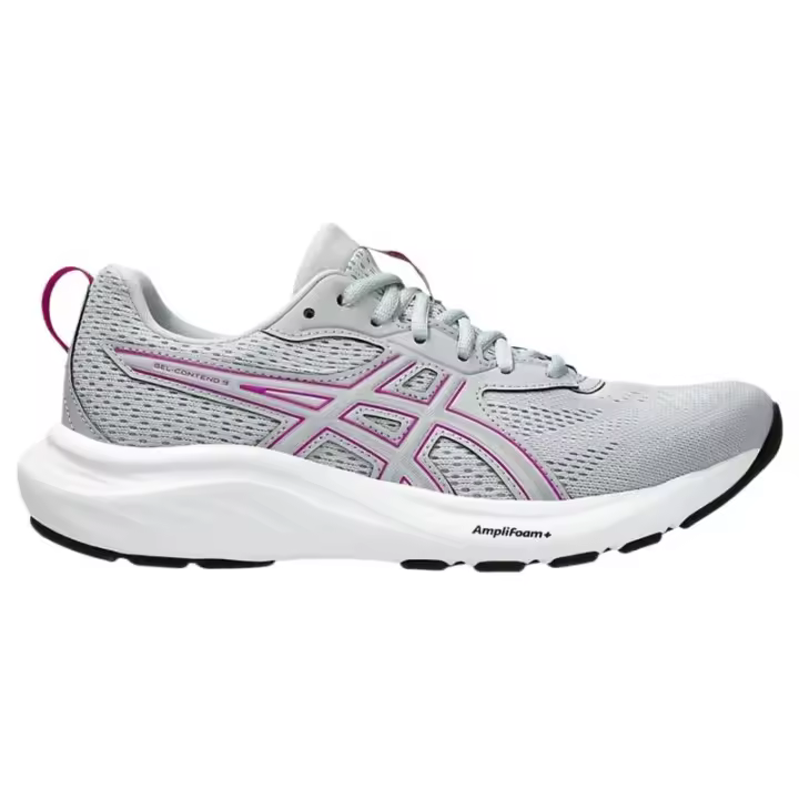 ZAPATOS DE RUNNING LETEN GEL-CONTEND 9 MULHERES EN PIEDMONT GREY/PURPLE SPECTRUM - 1