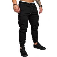 Pantalones cargo informales para hombre, pantalón con múltiples bolsillos, a la moda, para exteriores - details 4