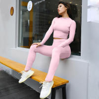 Conjunto deportivo de dos piezas de manga larga, nuevo traje informal de moda para mujer - details 68