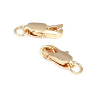 6 uds. De latón de Color dorado de 18K con cierres circulares de langosta, cierres para collares, pulseras, suministros para fabricación de joyas, accesorios Diy - details 31