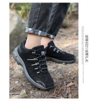 Nuevo Modelo 2025 Zapatos De Senderismo De Otoño E Invierno Para Hombre Y Mujer, Zapatos De Trekking Al Aire Libre, Zapatillas Informales Unisex Para Hombre, Zapatos Deportivos Cómodos De Gamuza Para Mujer - details 42