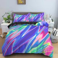 Funda de Edredón 3D Tema Espacial Microfibra Sencillo Doble Twin Queen King Tamaño 2/3 Piezas Juego de Ropa de Cama - details 20