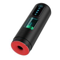 Embalaje privado SEXY Último masturbador masculino con 9 modos de empuje y succión y vibración Pantalla LCD con calefacción automática Masturbación Cup Juguetes sexuales - details 8