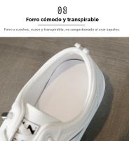 Zapatos Blancos De Boca Baja, Zapatos Deportivos Casuales De Suela Blanda Nuevos, Cómodos Y Resistentes Al Desgaste - details 6