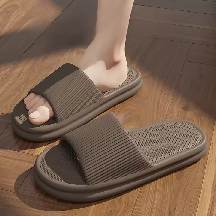 Zapatillas de Baño para Hotel y Hogar Zapatos Interiores de Moda para Mujeres Estilo Deslizante - 1
