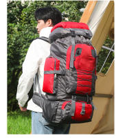 Mochila GRANDE DE 80L para acampar, mochila táctica impermeable para deportes al aire libre, viajes, senderismo, Trekking, Montañismo - details 3