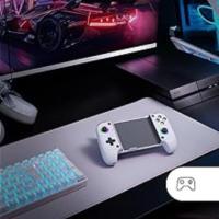 Mando Bluetooth 5.0 2en1, R.G.B. Neón, Vibración Dual y Función Turbo, Soporte Smartphone Hasta 6.8", Mando Multifunción Compatilidad PC, Android, iOS y Consolas, USB-C y Funda - details 5